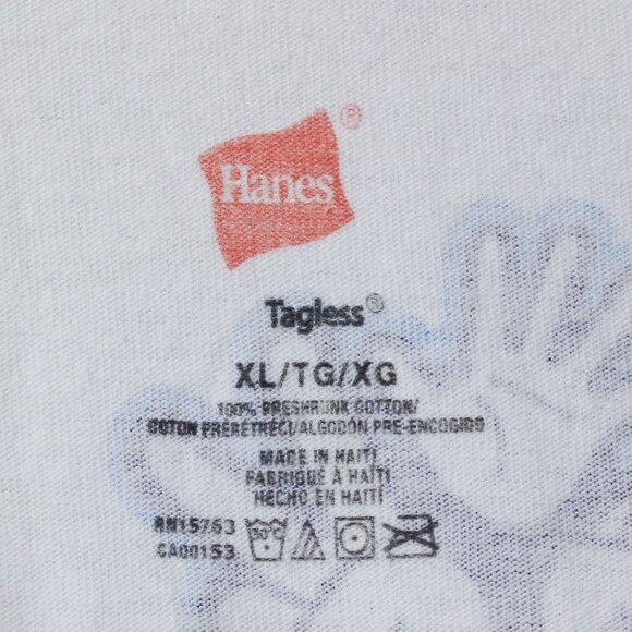 Bud Light Shirt Mens XL White Rock Paper Scissors Beer Tee - Picture 3 of 5